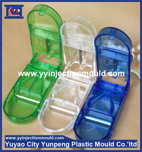 Factory price and professional 7 days color pill box plastic mold (from Tea)