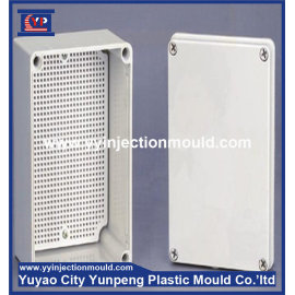 Plastic injection mould for Gray Fiber Optic Distribution Box (from Tea)