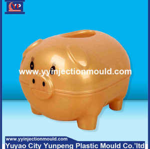 Export high quality precision plastic money box injection mould   (From Cherry)