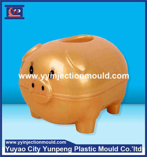 plastic Kids piggy bank mould injection mould  (From Cherry)