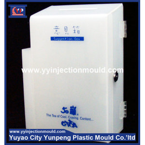 Excellent quality injection moulding plastic suggestion box mould (from Tea)