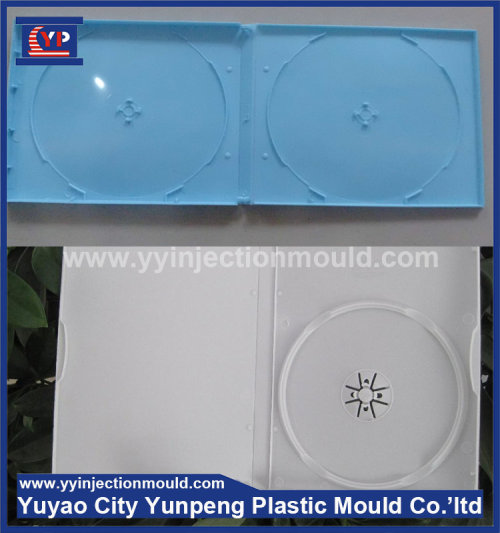 custom EU standard plastic clamshell CD case mould manufacturer (Amy)
