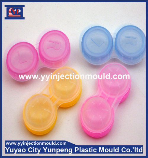 Plastic injection contact lens box case parts mould and products (from Tea)