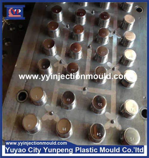 Custom injection mold made screw plastic molding part swing top bottle caps with ribbed sides (From Cherry)