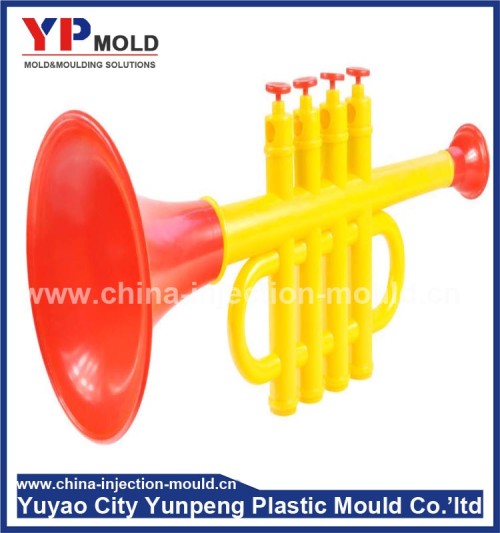 Multiple styles plastic injection plastic toy trumpet mold factory (from Tea)