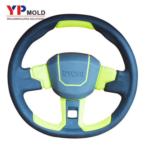 custom plastic overmolding auto steering wheel overmolding injection mold