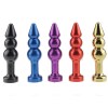Hot selling Aluminum Alloy Metal Anal Plug adult sex products