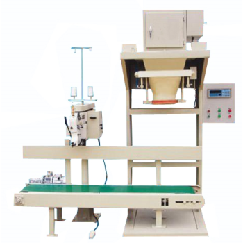 Semi-automatic granule material packing scale (no bucket scale)