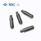 Tungsten carbide pegs for bead mill