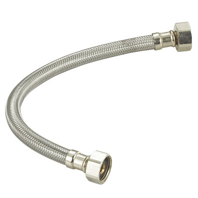 Flexible stainless steel braided faucet hose