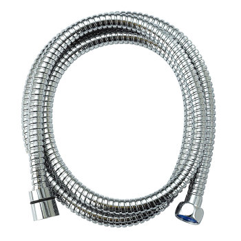 Flexible Double Locker Shower Head Water Hose Replacement Stainless Steel Hose 72''