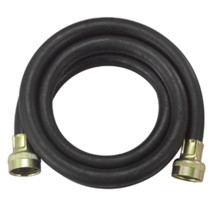 Rubber reinforced washing machine water inlet hose
