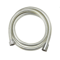 Aluminum foil braided flexible reinforced PVC shower hose