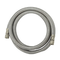 OD: 1/2'' Flexible 304 stainless steel braid ice maker hose