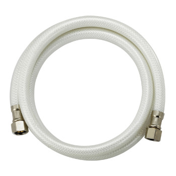 Flexible white PVC reinforce dishwasher hose OD 13MM