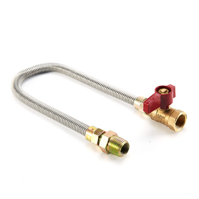 Flexible Gas Line Connector Stainless Steel Gas Hose