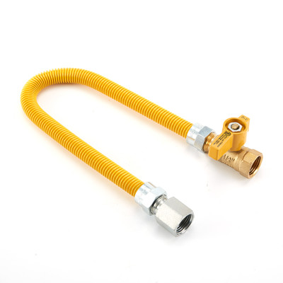 Gas appliance connector line  gas hose 1/2 inch