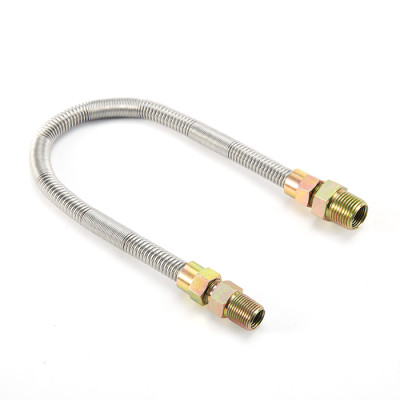 Whisper-flex stainless steel gas connectors 1/4 inch ID