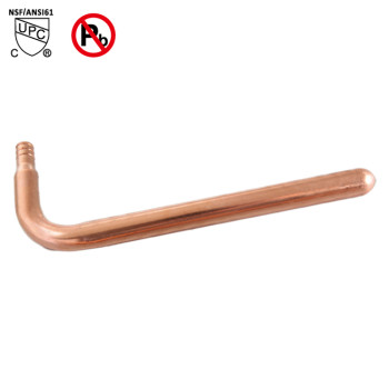 Copper Stub Out Elbow For 1/2