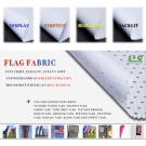 Dye sub mesh fabric 115g knitted JYQC-08 provides slight blockage and shield
