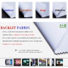 Dye sub light box fabric JYBL-101 are made of white yarns.