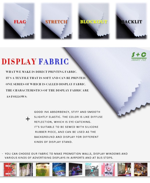 Dye sub display fabric JYDS-13(21) has great color presentation.