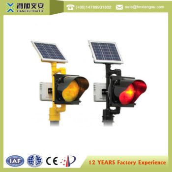 High quality Solar traffic warning light