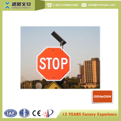 wholesale china solar powered road signs with CE