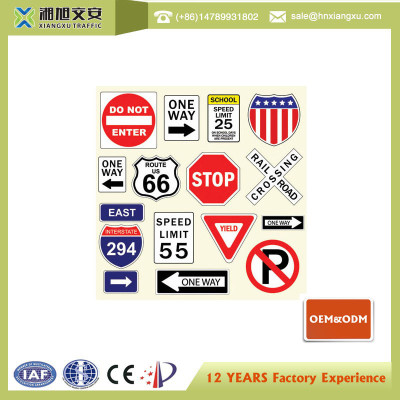Factory price international traffic signs mutcd signs