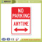No parking indicative signs