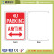 No parking indicative yard safety signs