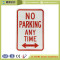 No parking indicative outdoor warning signs