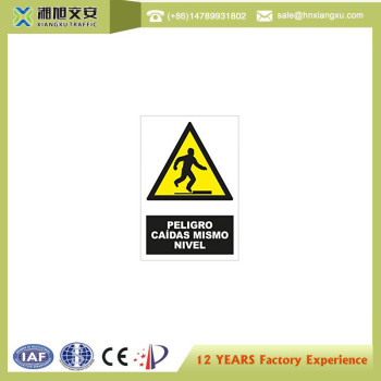 0.8mm PVC Caution Signs