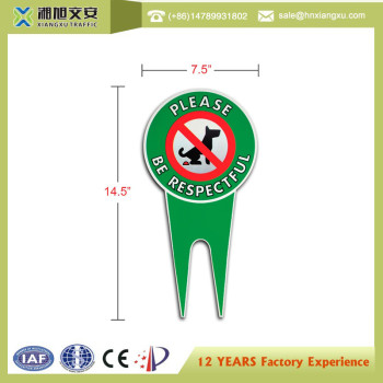 Customized yard signal, warning signs