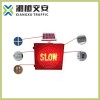 China Solar Amber Flashing SLOW Light/led traffic lights on sale