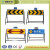 Aluminum high reflective led street light lamp safety warning sign flashing arrow signs