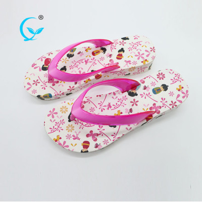 Chinese factory 2017 new design flip flop women slippers