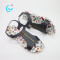 Pvc wuchuan platform fancy slippers for girls sublimation flip flops