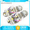 Hot sale flip flop manufacturing logo printed nature walk shoes slippers