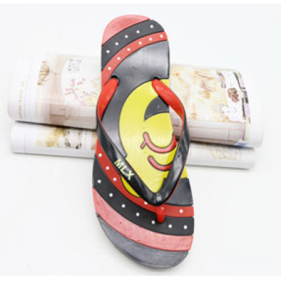 Ladies accesorie mickey leather slippers for women