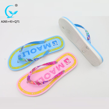 Latest design slippers indoor pvc chappals shoes sandal eva flip flops