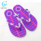 Pcu and pvc flip flop slipper withown logo eva sole design print slipper