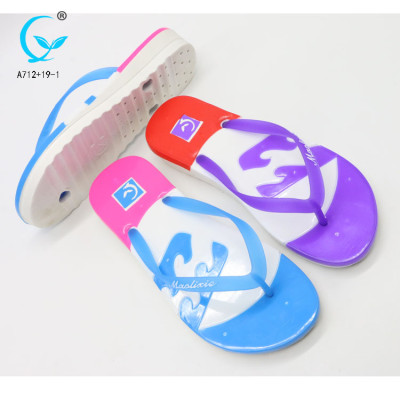 Nice beach slipper for lady spring season and flip flops style dopi flipflop girls china chappal