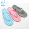Max collection flip flops with flower fashion brand label flip flop with logo women footwear pvc