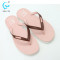 Korean style platform custom printed shoe women pvc slippers 2017