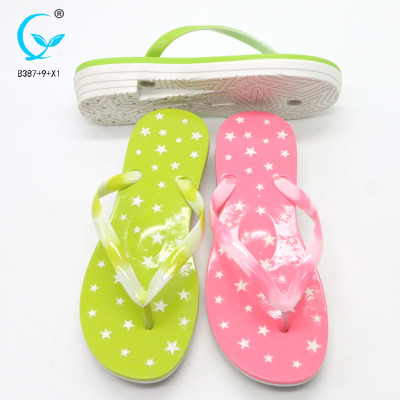Summer outdoor pcu ladies durable cheap china pvc slipper guangzhou