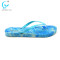 Custom branded pool beach chaussures women flowers slippers pvc