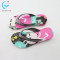 Black color flip flops beautiful ladies sandals beach slide sandal for girls