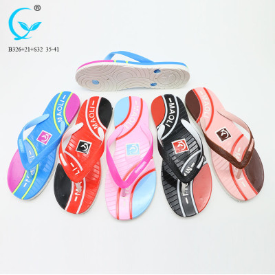 New style rubber flip flops wholesale chappal ladies pvc slippers