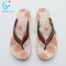 Chappal design crystal strap flip flops transparent pvc beach slippers women